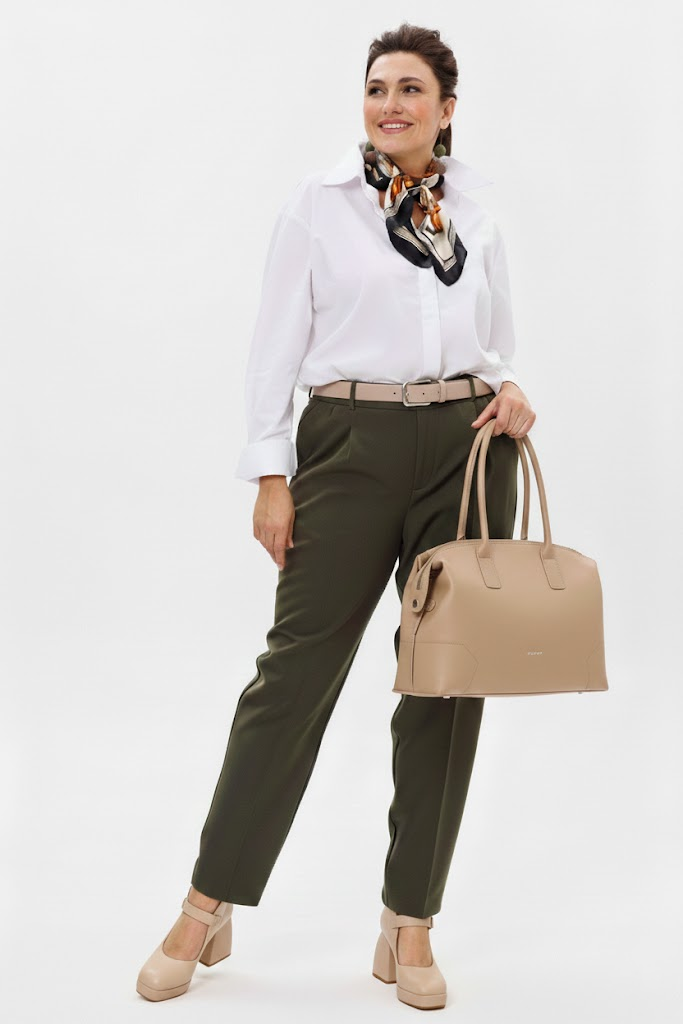 Брюки: Anelli 1384 кипарисовый