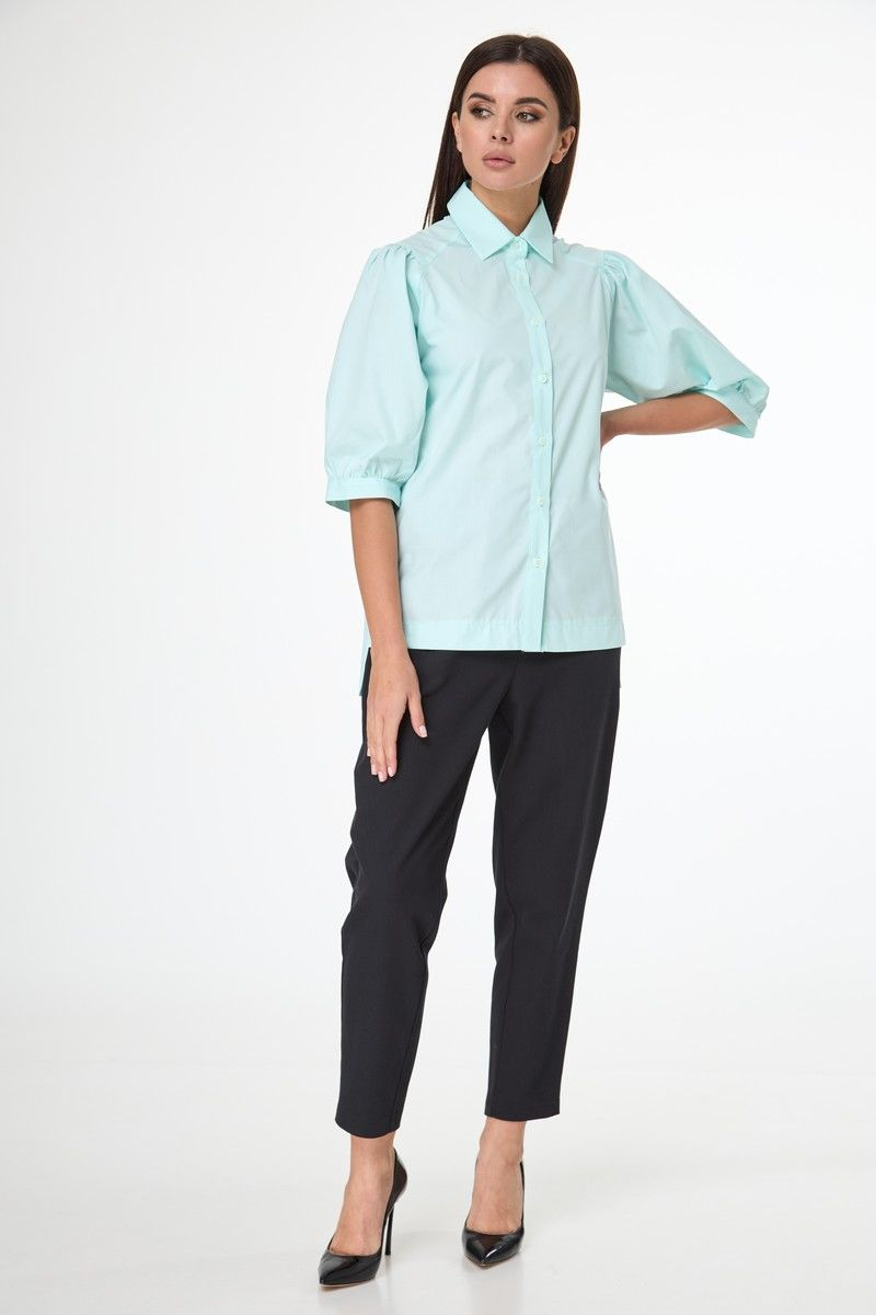Блузка: Anelli 987 мята