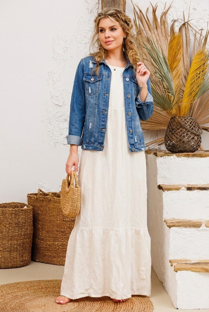 Платье: АМУЛЕТ 9735 молоко