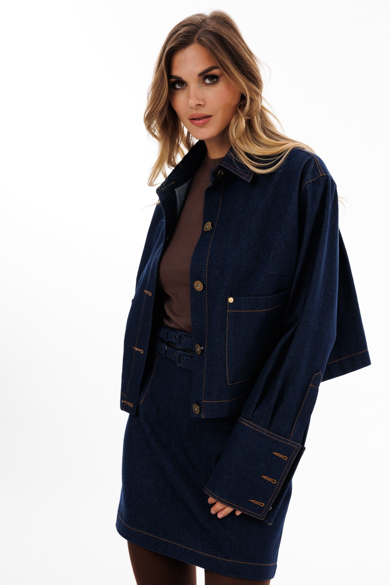 Юбка: EOLA 2922 темно-синий