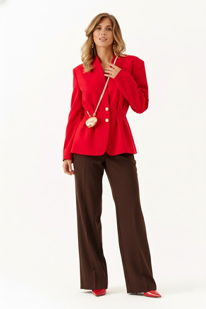 Жакет: Панда 116830 красный