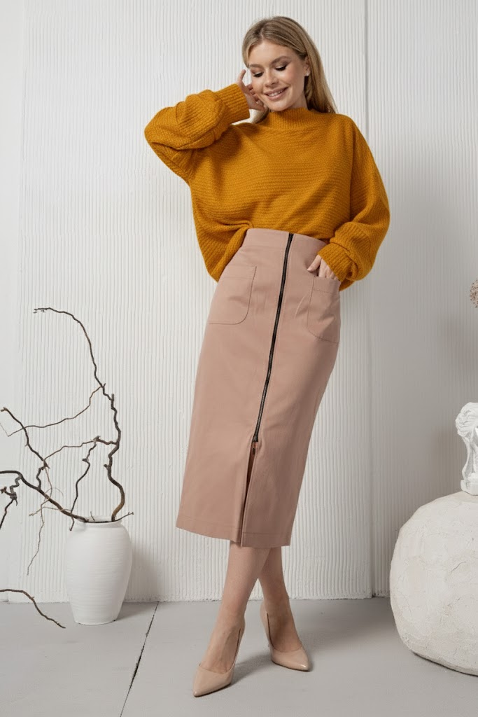 Юбка: AMORI 3130 капучино