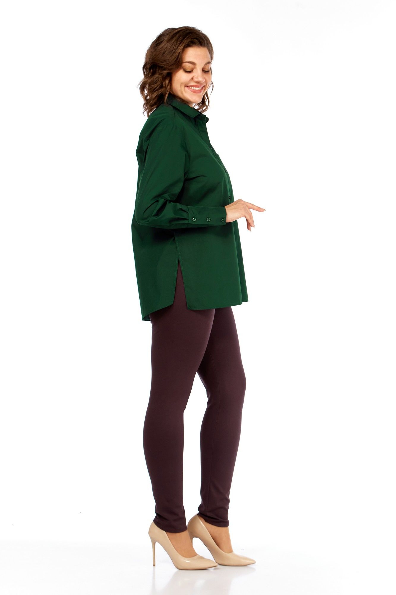 Рубашка: Avenue 0301-13 темно-зеленый