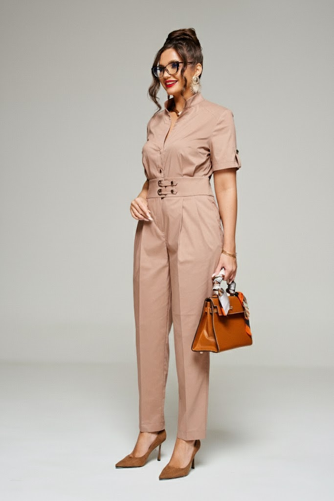 Комбинезон: Beautiful&Free 6340 кэмел