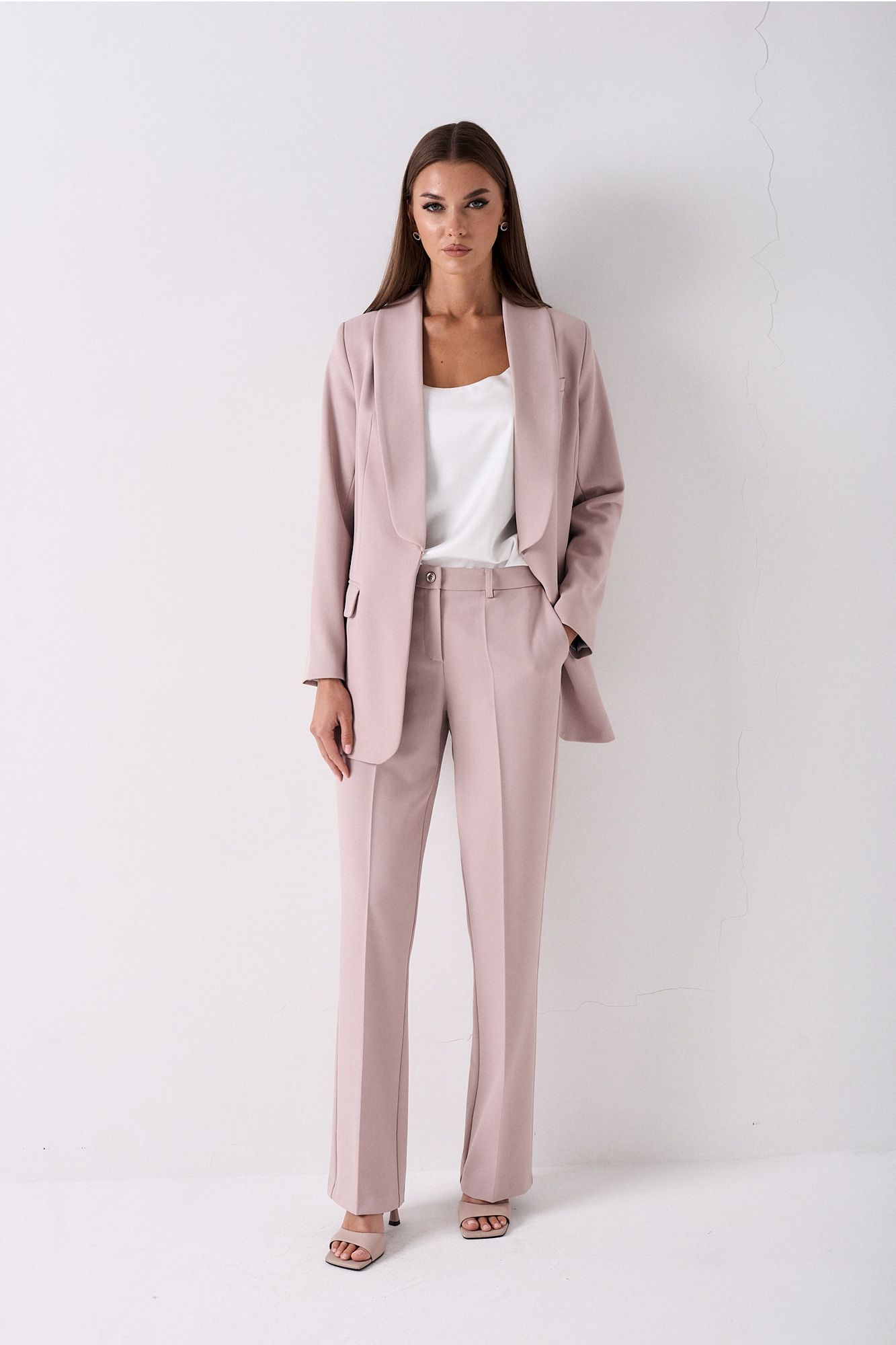 Брючный костюм: Lady Line 1225 пыльно-розовый