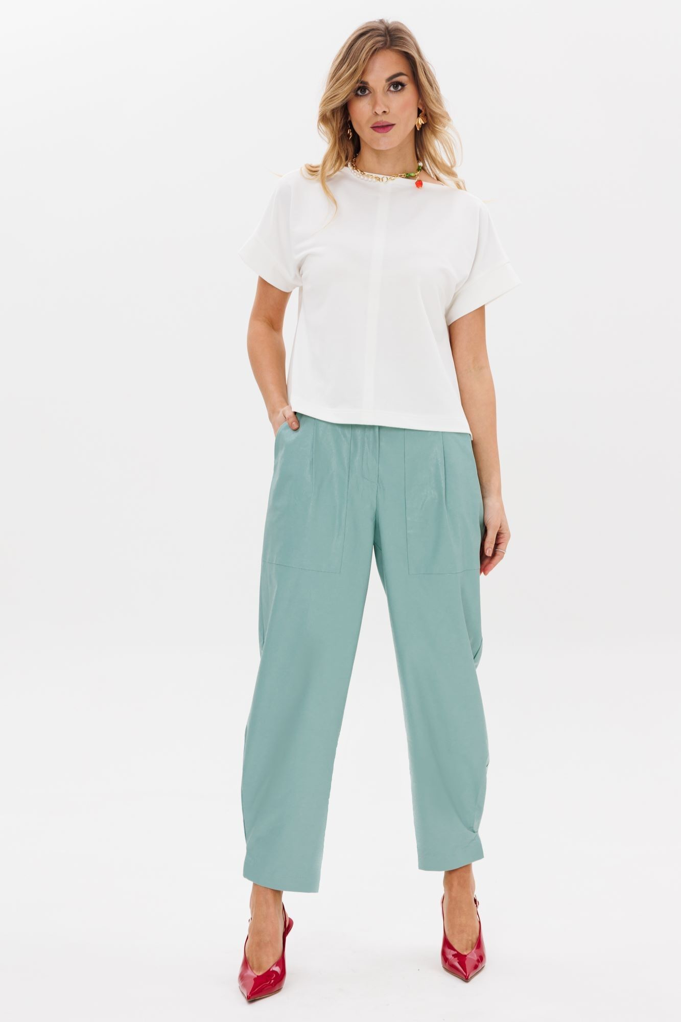 Комплект: Anastasia 979 молоко/мята