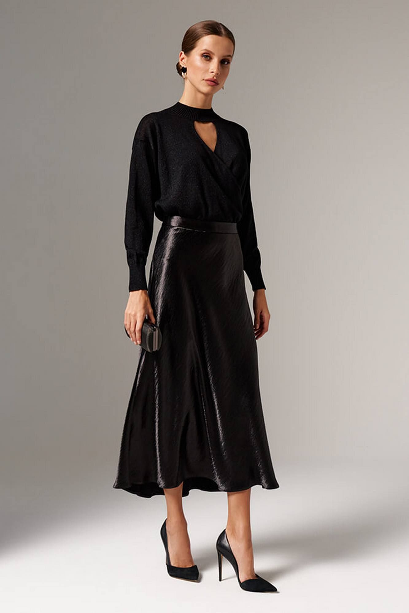 Юбка: Nelva 4854 черный