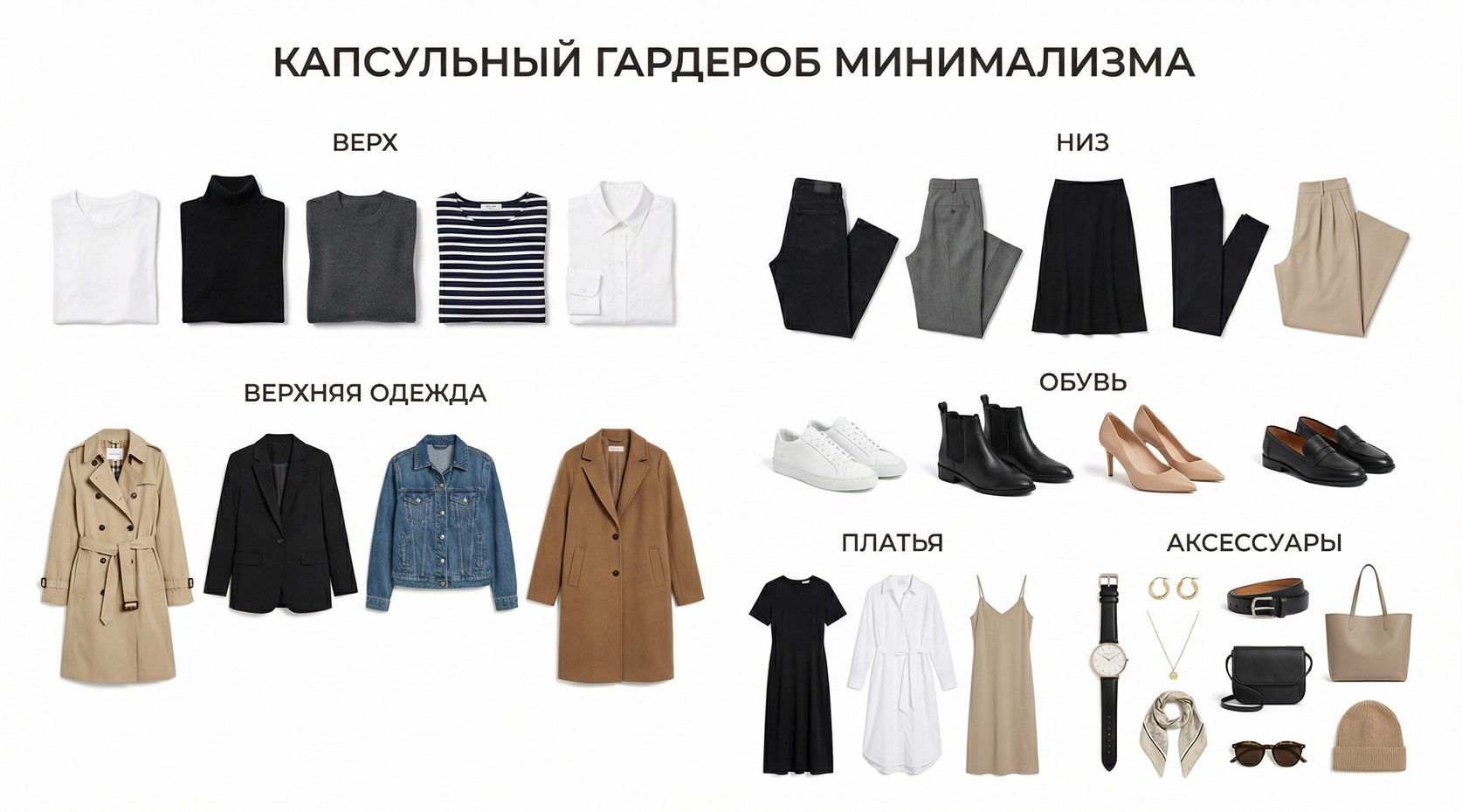 Минимализм в одежде (Minimalism)