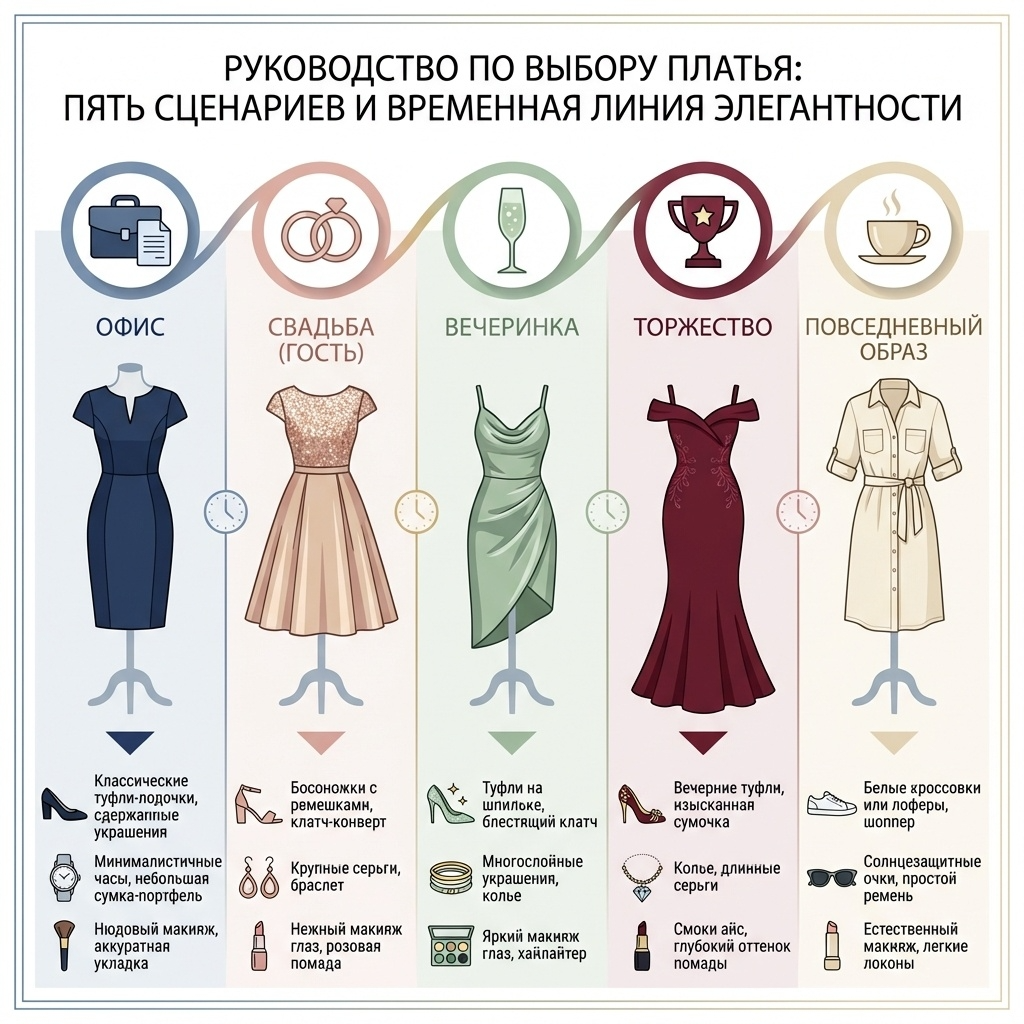 Платья для различных мероприятий и случаев