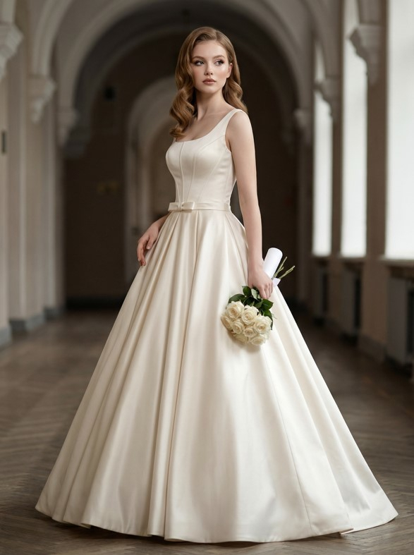 Образ #11: Платье new look с узкой талией и расклешённой юбкой — идеально подчёркивает талию для песочных часов