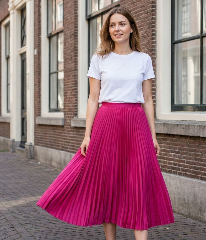 Плиссированная юбка