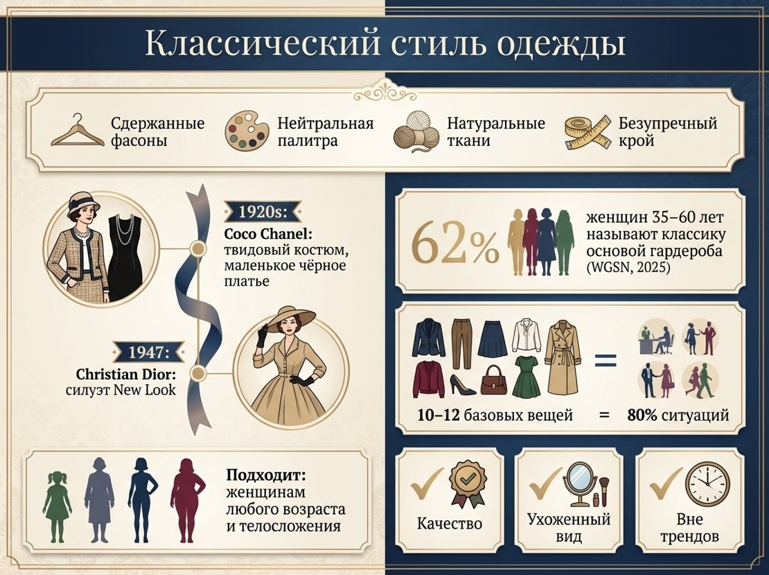 Что такое классический стиль одежды