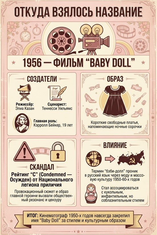 История термина бэби-долл