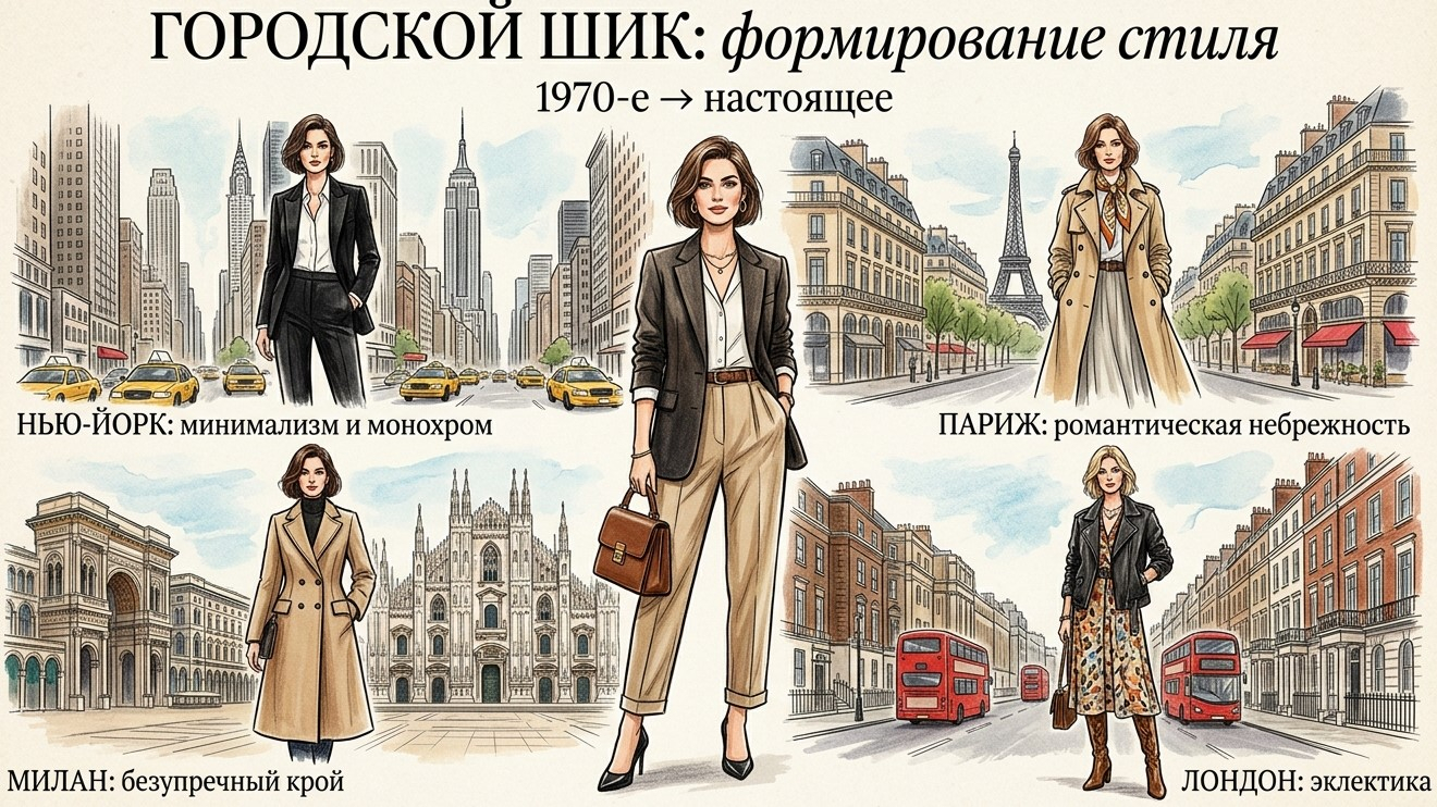 ГОРОДСКОЙ ШИК: формирование стиля