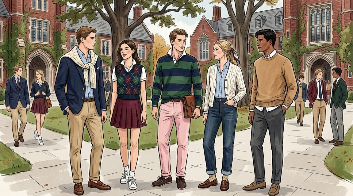 Что такое стиль преппи