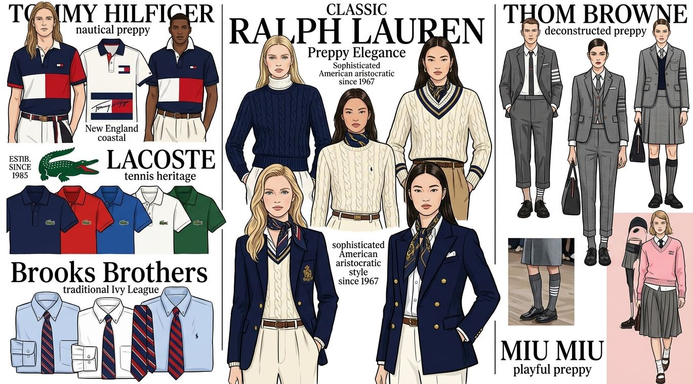 Какие подиумные коллекции задают преппи-тренды