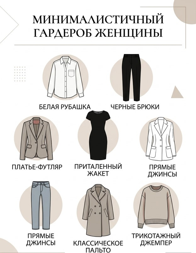 Основа женского минималистичного гардероба
