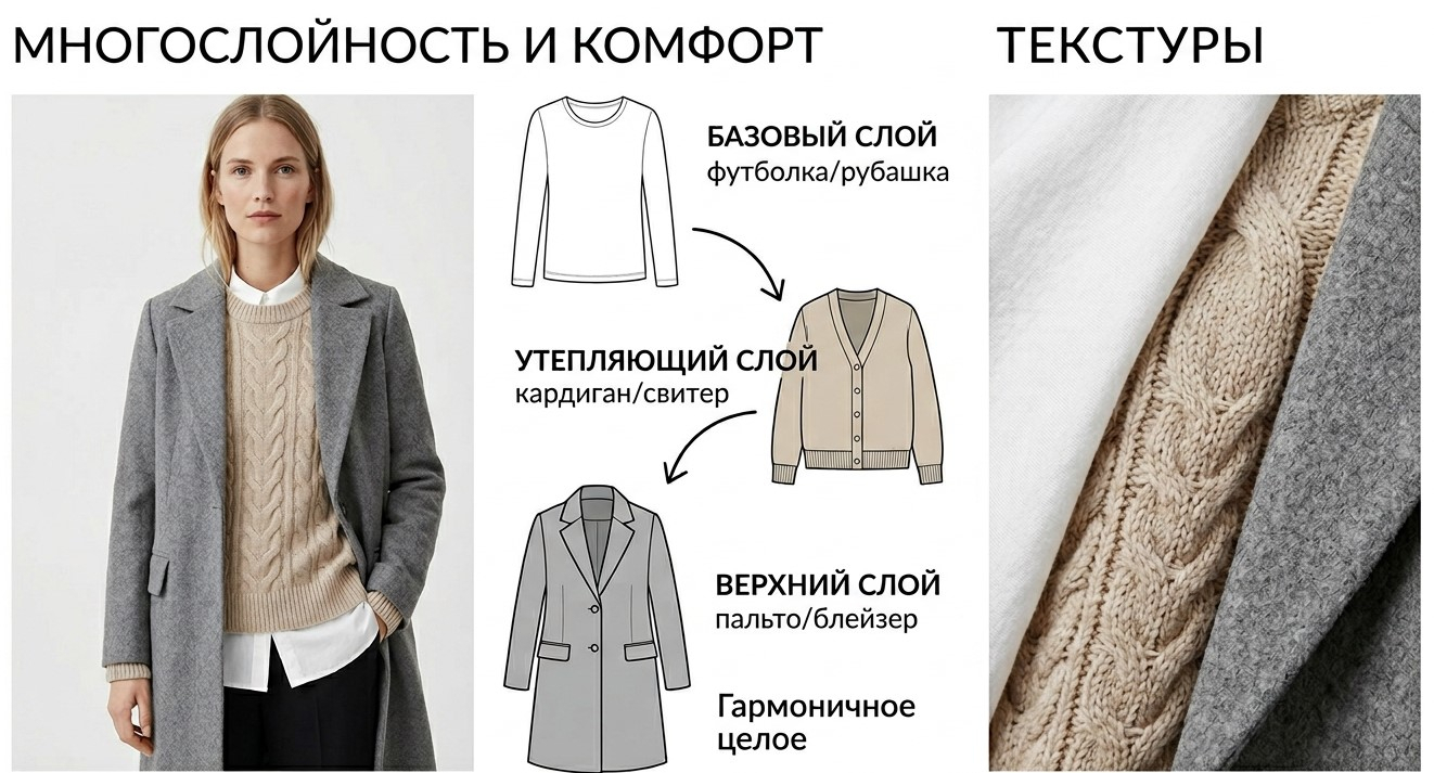 Многослойность и комфорт