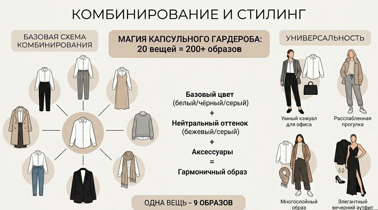 Универсальность скандинавского гардероба