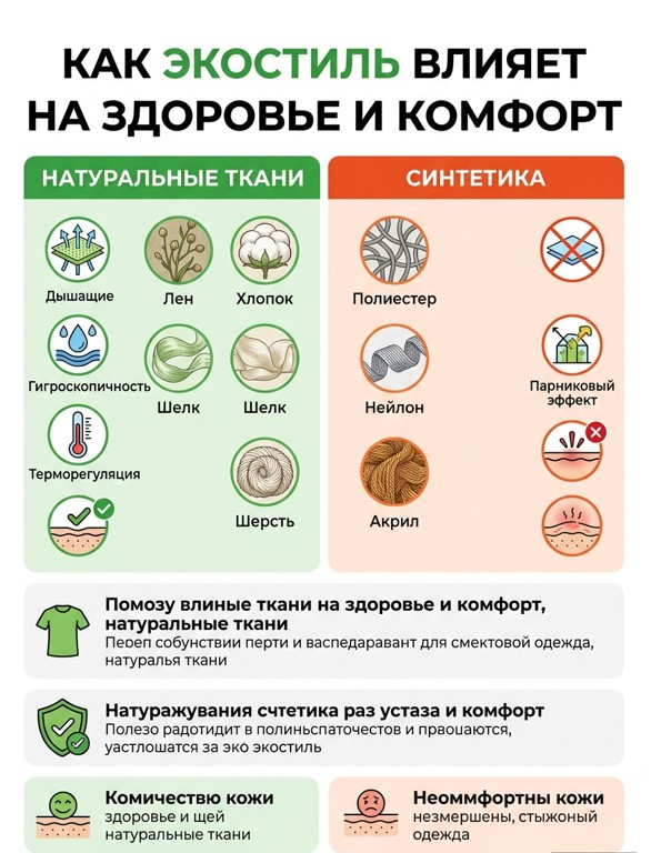 Как экостиль влияет на здоровье и комфорт