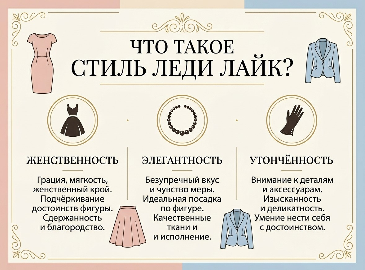 Что такое стиль леди лайк в женской одежде?