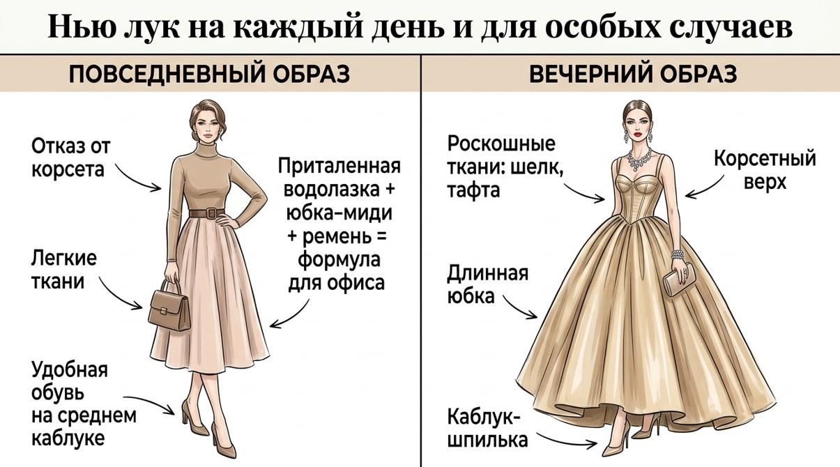 Нью лук на каждый день и для особых случаев