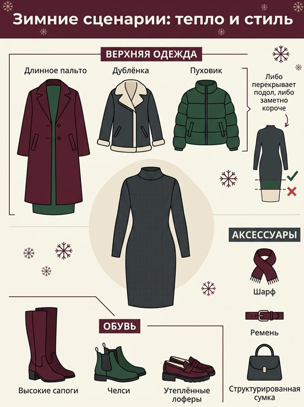 Зимние сценарии: тепло и стиль