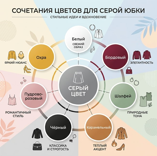 Цветовые схемы по температуре серого