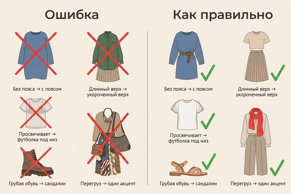 Пять частых ошибок и простые альтернативы к каждой.