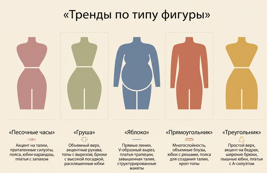 Как выбрать тренд под свой силуэт, не подстраиваясь под подиум.